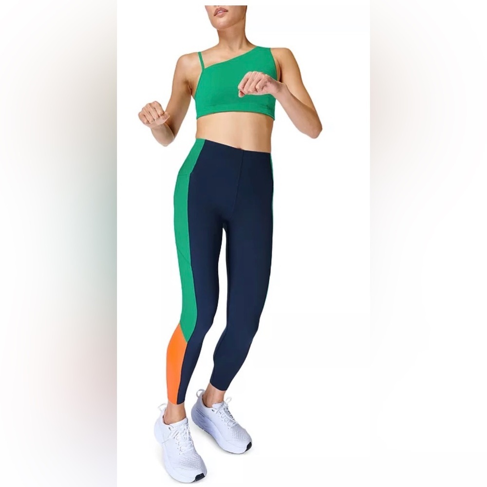 SWEATY BETTY COLOR BLOCK POWER LEGGINGS SIZE XXL - Picture 2 of 10